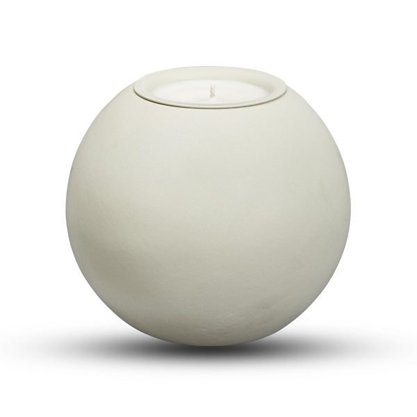 natural round candle