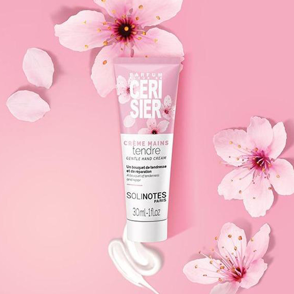 cherry blossom hand cream