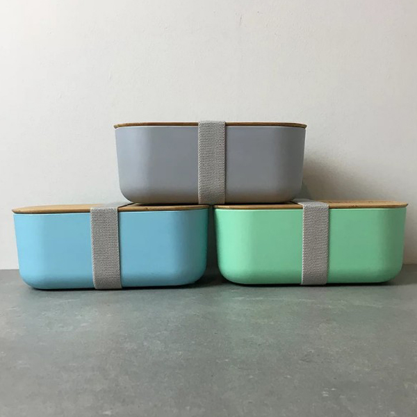 blue lunch box