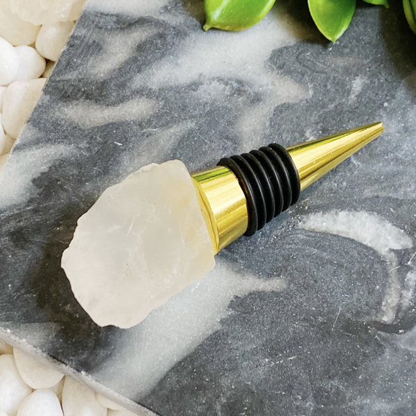 white quartz stopper