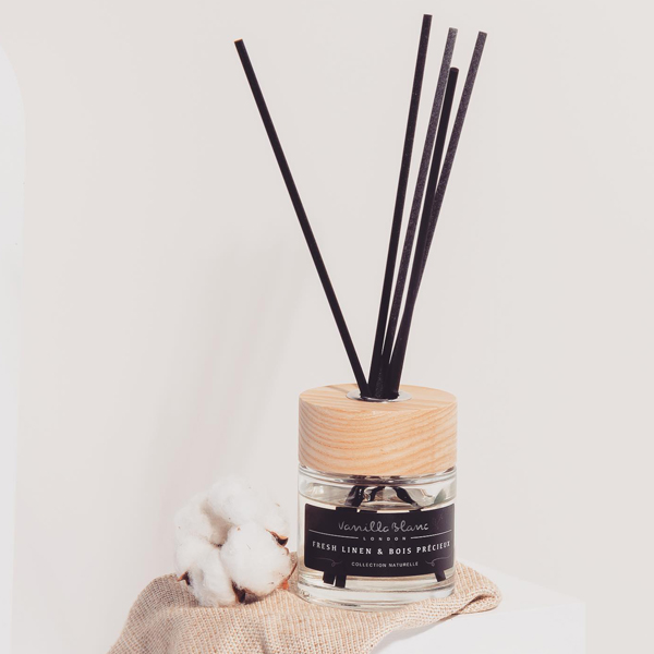 fresh linen reed diffuser