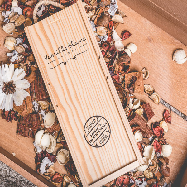 grenade and frosted vanilla reed diffuser