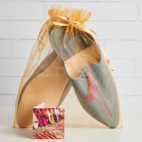 leather slippers