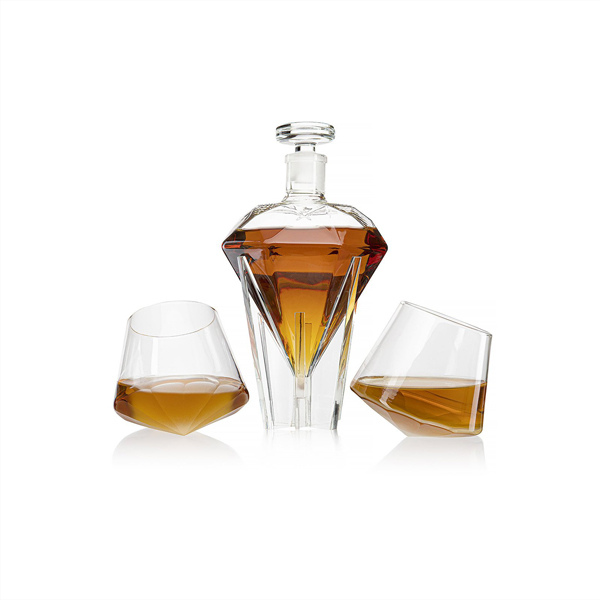 diamond decanter set 3